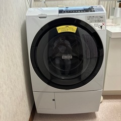 ジャンク品 HITACHI洗濯乾燥機2016年式BD-S8800