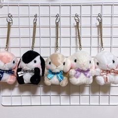 ぬいぐるみキーホルダー...(♡)