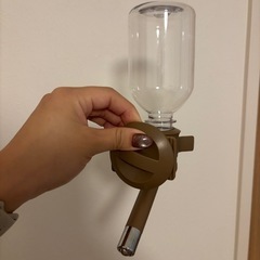 犬のケージ　サークル　　給水機の画像