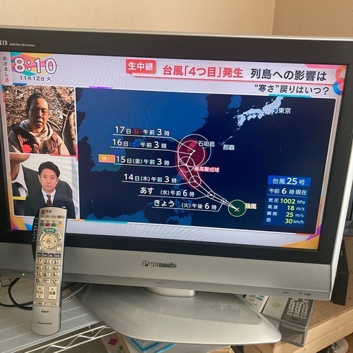 パナソニック　26インチ液晶テレビ（売ります