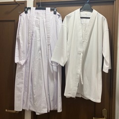 剣道 道着 袴 道衣 2L 名入 数回使用