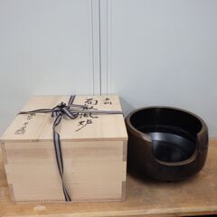 風炉師 昇雲作 唐銅 面取風炉 尺一 茶道具