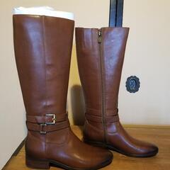 レディース ロングブーツ 本革 ナチュラライザーの画像