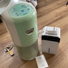 除湿器2台まとめてお願いします☺︎の画像