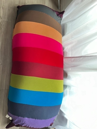 【お値下げ！】Yogibo Max レインボー　洗い替えカバー付