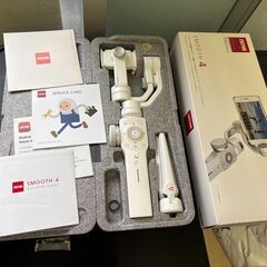 【中古】ZHIYUN SMOOTH 4 3軸スマホ用スタビライザー白