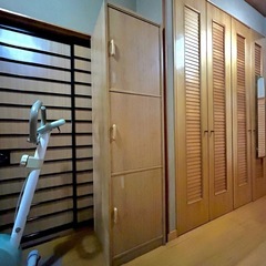 【受渡者決定】収納棚　扉付き収納棚　キャビネット　カラーボックス