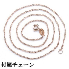 ピンクゴールドの新品未使用品の可愛いネックレスの画像
