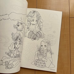 鬼滅の刃塗り絵の画像