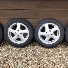 155/65R/14スタッドレス+アルミホイール