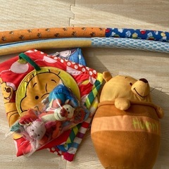 値下げ！くまのプーさん てあそびいっぱい ボックスにへんしんジム タカラトミーの画像