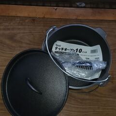 ダッチオーブン10インチ　(新品)