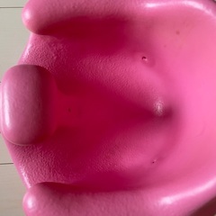 再値下げ　バンボBumboテーブル付き 中古 ピンクの画像
