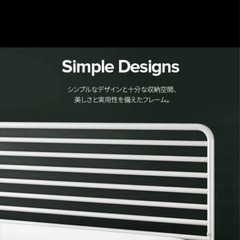 ZINUS メタル ベッドフレーム ダブルの画像