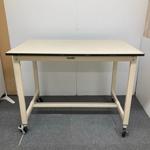 ヤマテック ワークテーブル 作業テーブル ワークデスク 作業机 1200x750xH900㎜