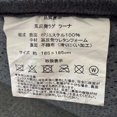 極厚ラグの画像