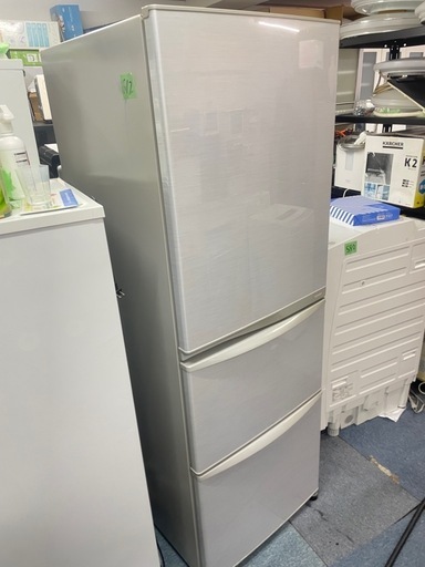 北九州市内配送無料　保証付き　TOSHIBA　ノンフロン 冷凍　冷蔵庫　GR-38ZY(SS)　375L