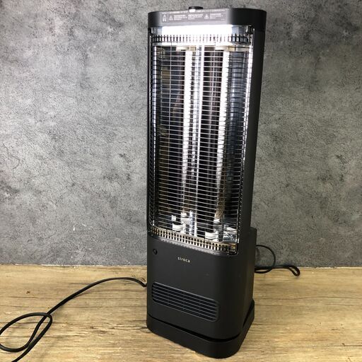 1/12終 siroca シロカ 足元ファンヒーター付き 遠赤外線暖房機 SH-FC151 暖房器具 24k菊E