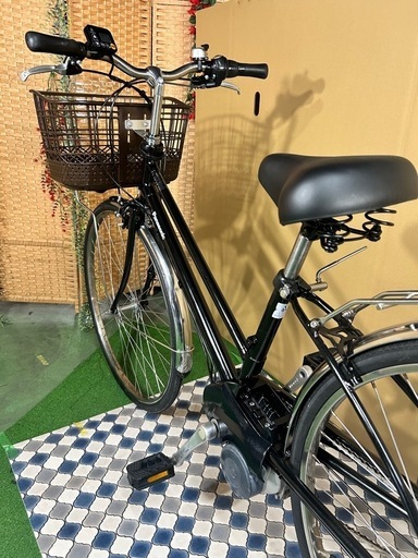 No.278 パナソニックビビ・EX・シティ BE-ELET75整備済み5段変速27インチ専用充電器大容量バッテリー付き