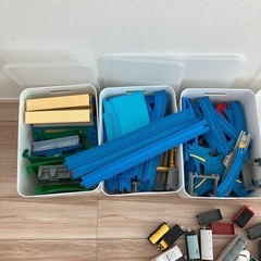 プラレール　大量の画像