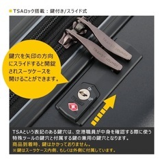 【新品】TRANSIT LOUNGE スーツケース 54-61Lの画像