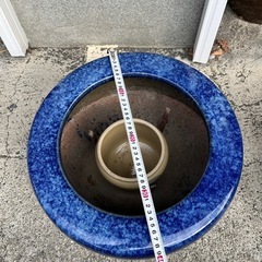 火鉢　アンティークの画像