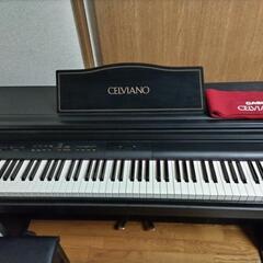 電子ピアノ(椅子付き)　カシオ　CELVIANO  AP-30　