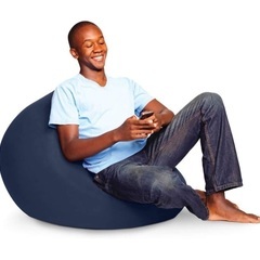 Yogibo Mini ヨギボー ミニ ネイビーブルーの画像