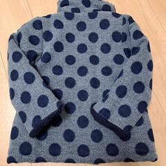 『美品』もこもこコート　110㎝の画像