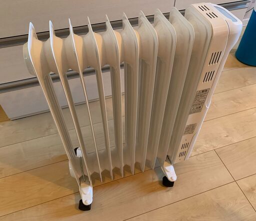 終了 フィンオイルヒーター 1200W 8畳用枚 アイリスオーヤマ POH-1210KS-W