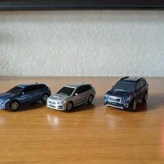 SUBARU非売品プルバックカー3点の画像