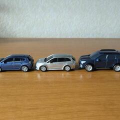 SUBARU非売品プルバックカー3点の画像