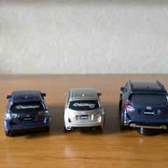 SUBARU非売品プルバックカー3点の画像
