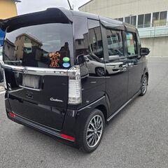 本土物!! GターボAパッケージ! 最上級グレード! N-BOXカスタム 車検有 絶好調! 両側パワスラ クルコン 衝突軽減ブレーキ 諸費用無し! 本島、石垣送料無料!!の画像