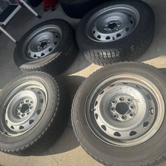 タイヤ4本セット ホイール付き　エスピア　デミオ