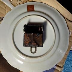 日進市発　あげます　シチズン　CITIZEN　陶製皿時計　時計動作ジャンク　の画像