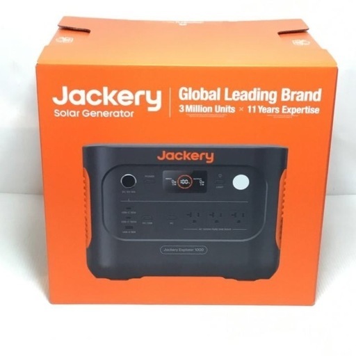【店頭引取限定】【未使用品】Jackery
 ポータブル電源 110,000円(税込)