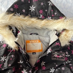 キッズ女の子110　CCL TEAM　美品！スキーウェア　ジャンプスーツの画像