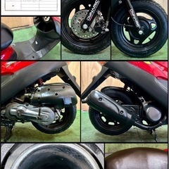 ★長野県の方限定送料無料★【動画あり】★SYM DD50★ 実動 早い者勝ち 原付 2サイクル キャブレター スクーター ホンダ部品流用可能 標準リミッターカット DIO JOGの画像