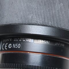 SONY/Vario-Sonnar T＊ 24-70mm F2.8 ZA SSM/Aマウント/ズームレンズ ⑥の画像