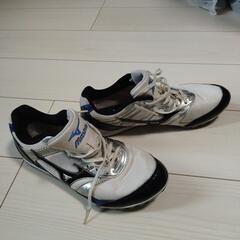 ミズノ　陸上　スパイク　ブレイブウィング　26.5　ピン無しの画像