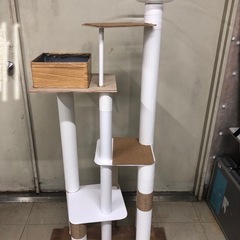 出来映え不良で終了キャットタワー　　
