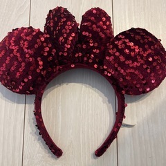 ディズニー　ミニーカチューシャの画像