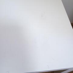 【11月末処分予定】イケア　IKEA　ローテーブル　白　長方形の画像