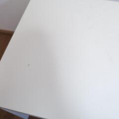 【11月末処分予定】イケア　IKEA　ローテーブル　白　長方形の画像
