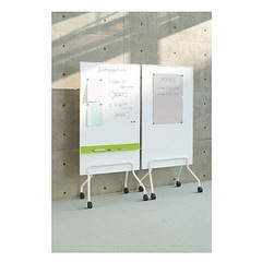 Matti（マッティ）スタッキングホワイトボード（両面タイプ） タテ型 ASKUL の画像