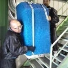 コピー機　搬入　助手