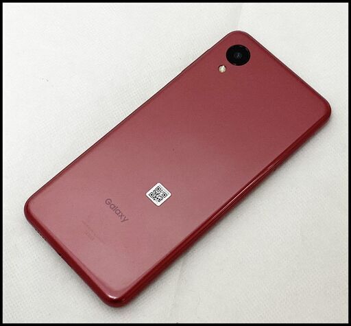 中古 Galaxy A23 5G SCG18 レッド (au 〇判定) ギャラクシー 領収書可