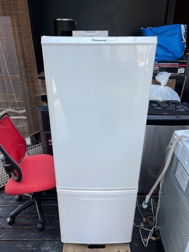 【2013年製】Panasonicパナソニック★2ドア冷凍冷蔵庫NR-B175W-W★168L家庭用冷蔵庫