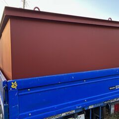 2t標準幅 鉄箱  バッカン ゴミ箱 産廃 産業廃棄物 廃棄箱 ...